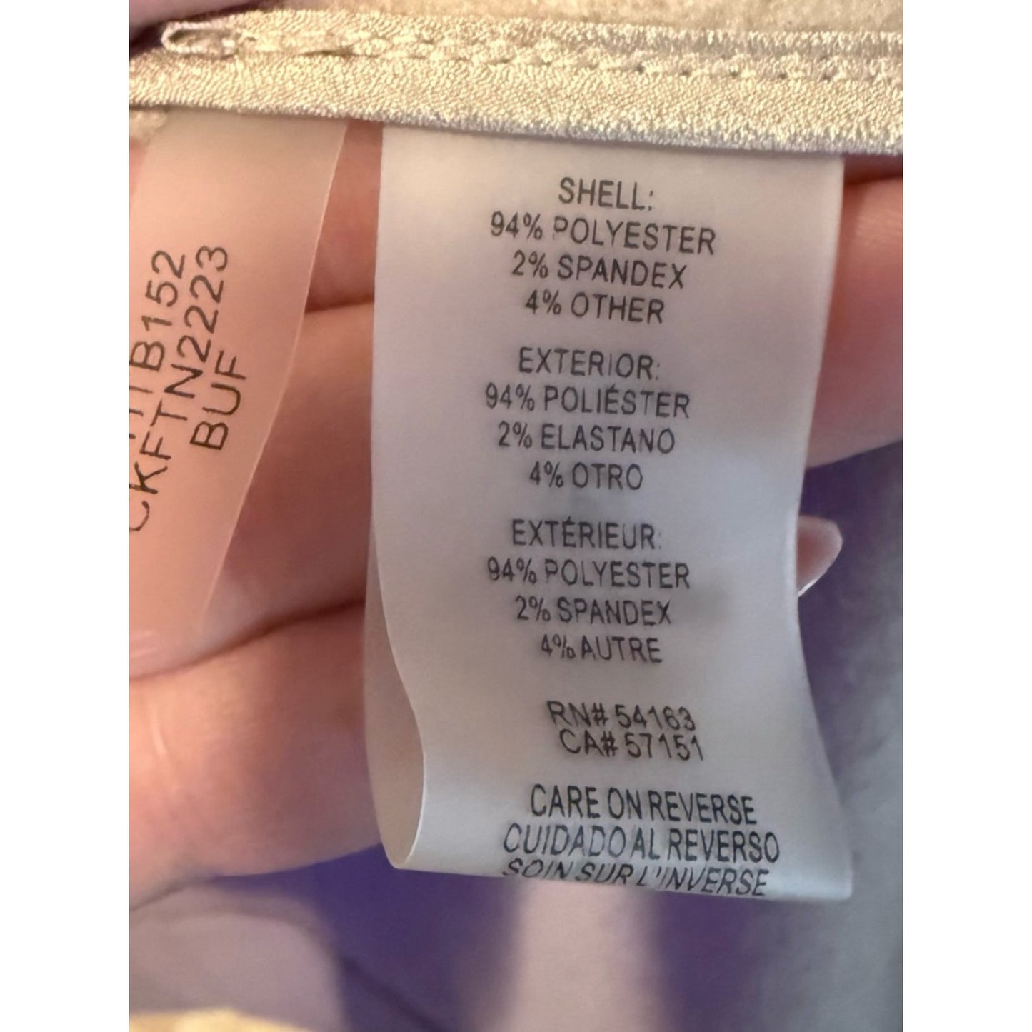 Calvin Klein Beige Longline Vest Sleeveless Coat Zip Pocket Size 10