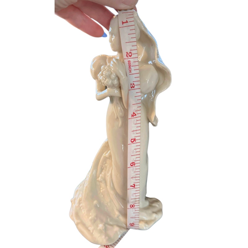 Lenox Wedding Promises Bride Figurine Ivory Porcelain Wedding Collection USA