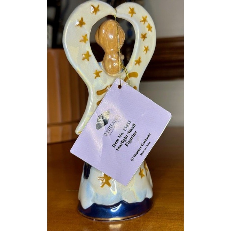 Westland Studio H Collection Starlight Angel Figurine #15451 Heather Goldminc 7"