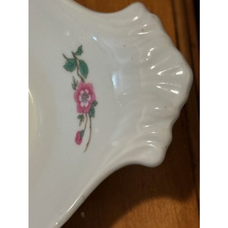 BIA Cordon Bleu France Oval Serving Platter Bird Floral Chinoiserie Dish