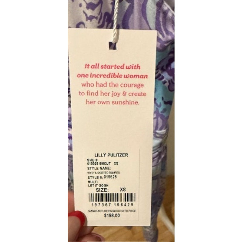 NWT Lilly Pulitzer Romper – XS