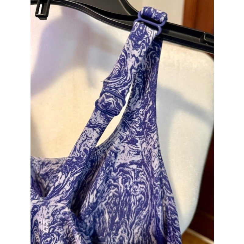 AKHG Alaskan Hardgear Trail Tech Flow Dress Blue Print Size 6 NWT